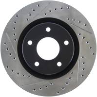 StopTech Sport Drilled/Slotted Brake Rotor Front Right 127.42097R