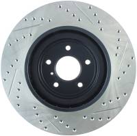 Stoptech - StopTech Sport Drilled/Slotted Brake Rotor Front Right 127.42100R - Image 2