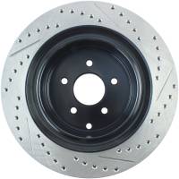 Stoptech - StopTech Sport Drilled/Slotted Brake Rotor Rear Right 127.42105R - Image 2