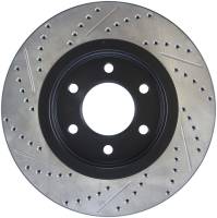 Stoptech - StopTech Sport Drilled/Slotted Brake Rotor; Front Left - Image 2