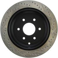 Stoptech - StopTech Sport Drilled/Slotted Brake Rotor; Rear Right - Image 2