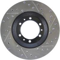 Stoptech - StopTech Sport Drilled/Slotted Brake Rotor Front Left 127.43013L - Image 1