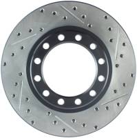 StopTech Sport Drilled/Slotted Brake Rotor Front Left 127.43016L