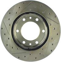 Stoptech - StopTech Sport Drilled/Slotted Brake Rotor Front Left 127.44037L - Image 2