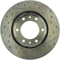 Stoptech - StopTech Sport Drilled/Slotted Brake Rotor Front Right 127.44037R - Image 2