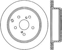 StopTech Sport Cryo Drilled/Slotted Brake Rotor Rear Right 127.44041CR