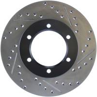 Stoptech - StopTech Sport Drilled/Slotted Brake Rotor Front Left 127.44044L - Image 1