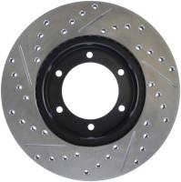 Stoptech - StopTech Sport Drilled/Slotted Brake Rotor Front Left 127.44044L - Image 2