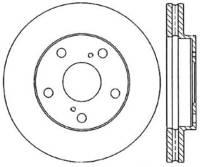 StopTech Sport Drilled/Slotted Brake Rotor Front Left 127.44078L