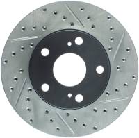 StopTech Sport Drilled/Slotted Brake Rotor Front Left 127.44079L