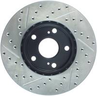 Stoptech - StopTech Sport Drilled/Slotted Brake Rotor Front Left 127.44079L - Image 2