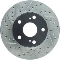 StopTech Sport Drilled/Slotted Brake Rotor Front Right 127.44079R