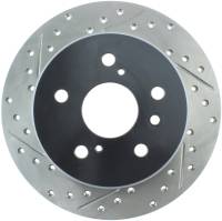 StopTech Sport Drilled/Slotted Brake Rotor Rear Right 127.44080R