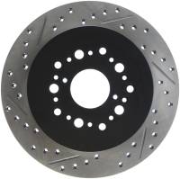 StopTech Sport Drilled/Slotted Brake Rotor Rear Right 127.44084R