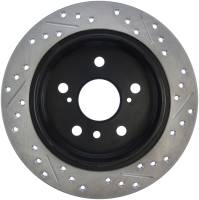 Stoptech - StopTech Sport Drilled/Slotted Brake Rotor Rear Right 127.44085R - Image 2