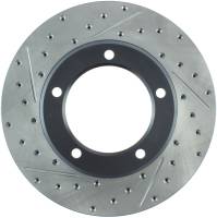 StopTech Sport Drilled/Slotted Brake Rotor Front Right 127.44086R