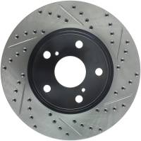 Stoptech - StopTech Sport Drilled/Slotted Brake Rotor Front Left 127.44088L - Image 1