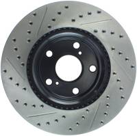 Stoptech - StopTech Sport Drilled/Slotted Brake Rotor Front Left 127.44088L - Image 2