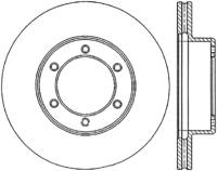 StopTech Sport Cryo Drilled/Slotted Brake Rotor Front Left 127.44091CL