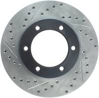 StopTech Sport Drilled/Slotted Brake Rotor Front Right 127.44091R