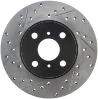 StopTech Sport Drilled/Slotted Brake Rotor Front Right 127.44092R