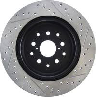 Stoptech - StopTech Sport Drilled/Slotted Brake Rotor Rear Right 127.44105R - Image 2