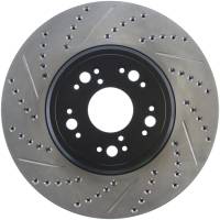 StopTech Sport Drilled/Slotted Brake Rotor Front Right 127.44107R