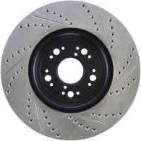 Stoptech - StopTech Sport Drilled/Slotted Brake Rotor Front Right 127.44107R - Image 2