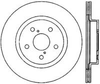 StopTech Sport Cryo Drilled/Slotted Brake Rotor Front Left 127.44111CL