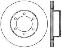 StopTech Sport Cryo Drilled/Slotted Brake Rotor Front Left 127.44112CL