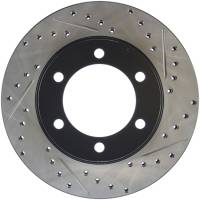 StopTech Sport Drilled/Slotted Brake Rotor Front Left 127.44112L