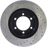 Stoptech - StopTech Sport Drilled/Slotted Brake Rotor Front Left 127.44112L - Image 2