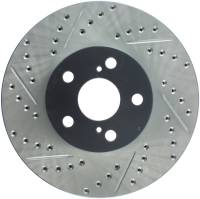 StopTech Sport Drilled/Slotted Brake Rotor Front Right 127.44114R