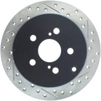 Stoptech - StopTech Sport Drilled/Slotted Brake Rotor Rear Left 127.44115L - Image 1