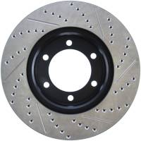 Stoptech - StopTech Sport Drilled/Slotted Brake Rotor Front Right 127.44118R - Image 2