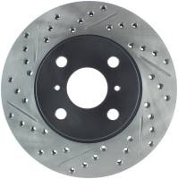 StopTech Sport Drilled/Slotted Brake Rotor Front Left 127.44119L