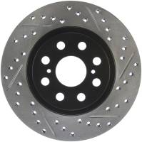 Stoptech - StopTech Sport Drilled/Slotted Brake Rotor Rear Left 127.44120L - Image 1