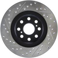 Stoptech - StopTech Sport Drilled/Slotted Brake Rotor Rear Left 127.44120L - Image 2