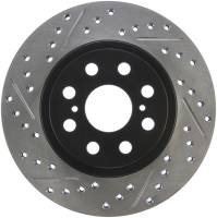 StopTech Sport Drilled/Slotted Brake Rotor Rear Right 127.44120R