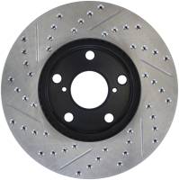 Stoptech - StopTech Sport Drilled/Slotted Brake Rotor Front Left 127.44121L - Image 2