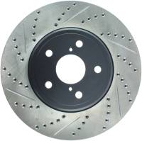 StopTech Sport Drilled/Slotted Brake Rotor Front Right 127.44122R