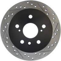 Stoptech - StopTech Sport Drilled/Slotted Brake Rotor Rear Left 127.44126L - Image 1