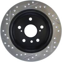 Stoptech - StopTech Sport Drilled/Slotted Brake Rotor Rear Left 127.44126L - Image 2