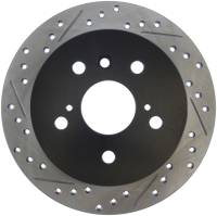 StopTech Sport Drilled/Slotted Brake Rotor Rear Right 127.44126R