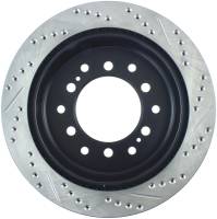 Stoptech - StopTech Sport Drilled/Slotted Brake Rotor Rear Right 127.44128R - Image 2