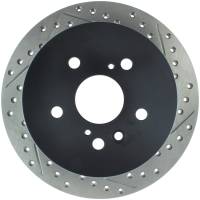 Stoptech - StopTech Sport Drilled/Slotted Brake Rotor Rear Left 127.44132L - Image 1