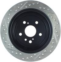 Stoptech - StopTech Sport Drilled/Slotted Brake Rotor Rear Left 127.44132L - Image 2