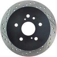 StopTech Sport Drilled/Slotted Brake Rotor Rear Right 127.44132R