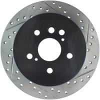 Stoptech - StopTech Sport Drilled/Slotted Brake Rotor Rear Left 127.44134L - Image 1