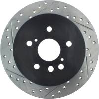 StopTech Sport Drilled/Slotted Brake Rotor Rear Right 127.44134R